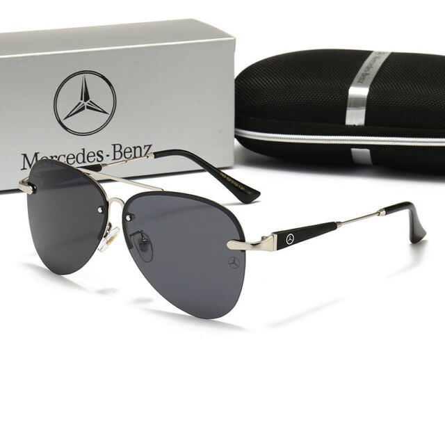 Luxury Mercedes-Benz Sunglass - M743G Golden Replica Edition