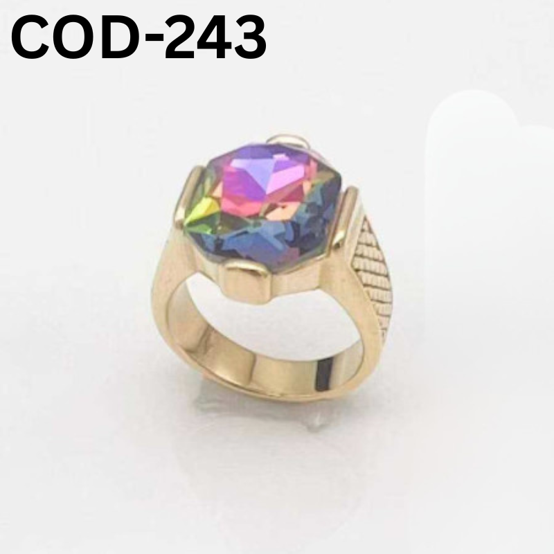 Turkish অরজিনাল ইন্দ্র নীলা পাথর হাতের আংটি ( COD-243)