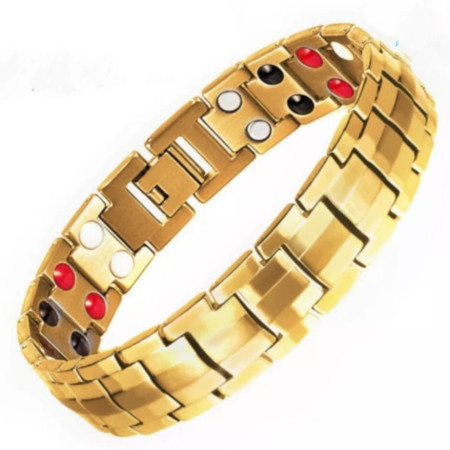 Titanium Double magnetic bracelet (TMB-18)