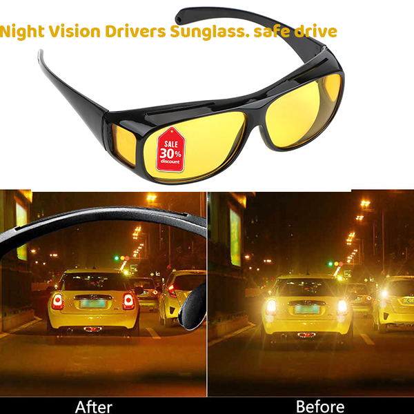 HD Night Vision Sun Glass with uv protected
