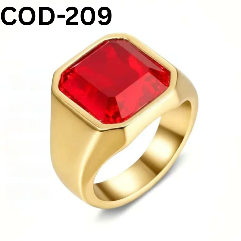 Vip অরজিনাল রুবি পাথর হাতের আংটি-209